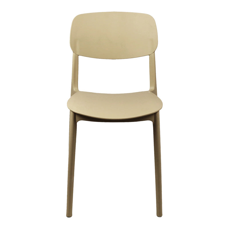 Καρέκλα Berdian Στοιβαζόμενη PP σε Cappuccino Απόχρωση 38x49x79