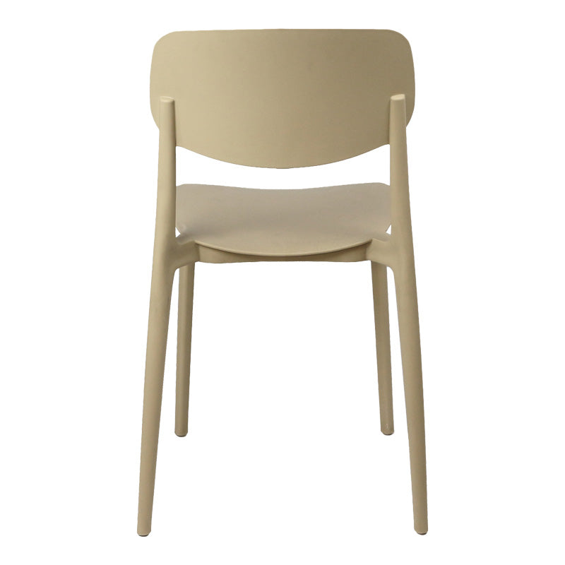 Καρέκλα Berdian Στοιβαζόμενη PP σε Cappuccino Απόχρωση 38x49x79