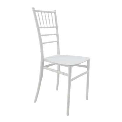 Καρέκλα Tiffany Ι PP σε Λευκή Απόχρωση 38.5x46.5x87