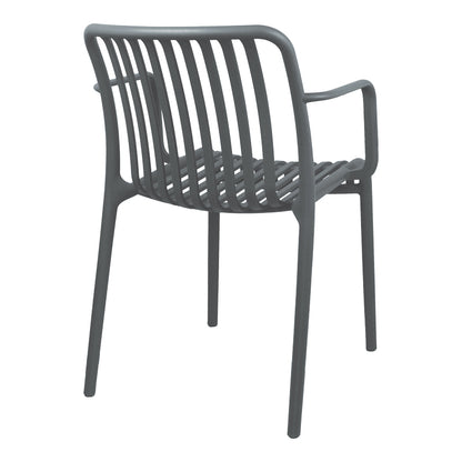 Πολυθρόνα Zoi PP Ανθρακί 55.5x57.5x79