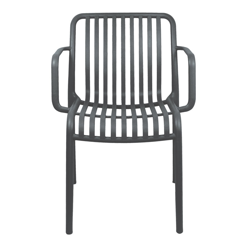 Πολυθρόνα Zoi PP Ανθρακί 55.5x57.5x79