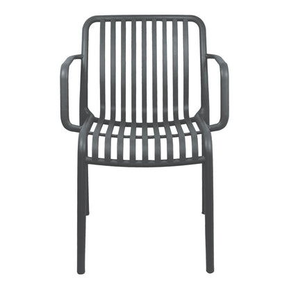 Πολυθρόνα Zoi PP Ανθρακί 55.5x57.5x79