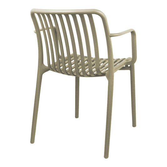 Πολυθρόνα Zoi PP Cappuccino 55.5x57.5x79