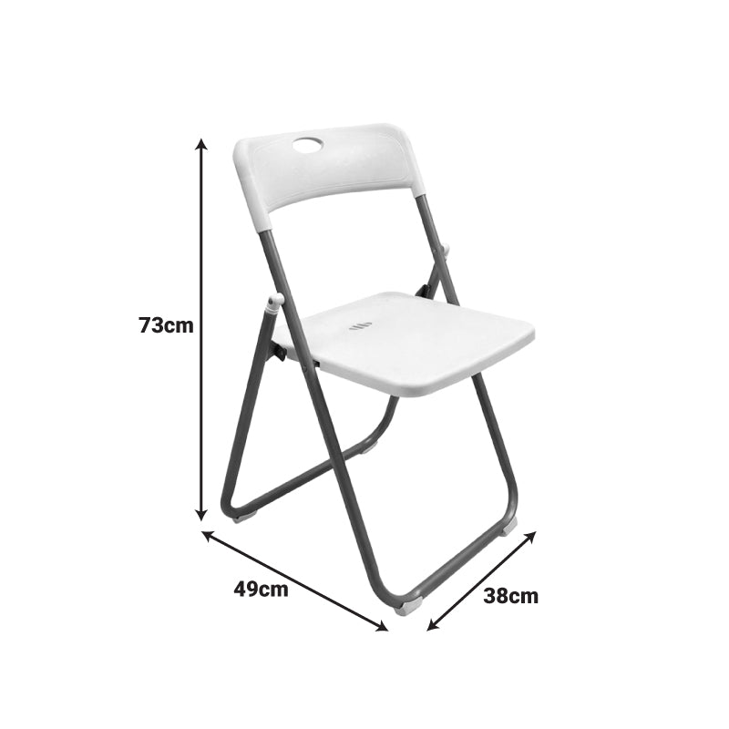 Καρέκλα Catering-Συνεδρίου Πτυσσόμενη Edison Λευκό 38x49x73