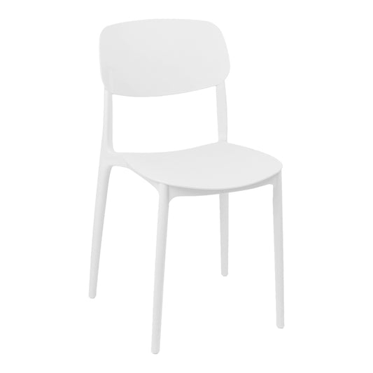 Καρέκλα Berdian Στοιβαζόμενη PP Λευκό 38x49x79