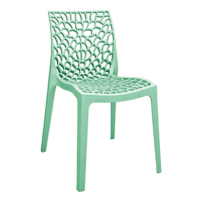 Hush Stackable Chair Mint PP 41x53x80.5