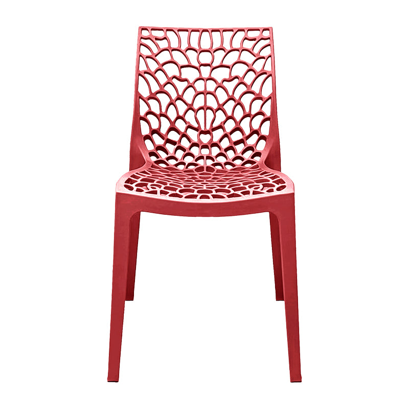 Hush Stackable Chair Bordeaux PP 41x53x80.5