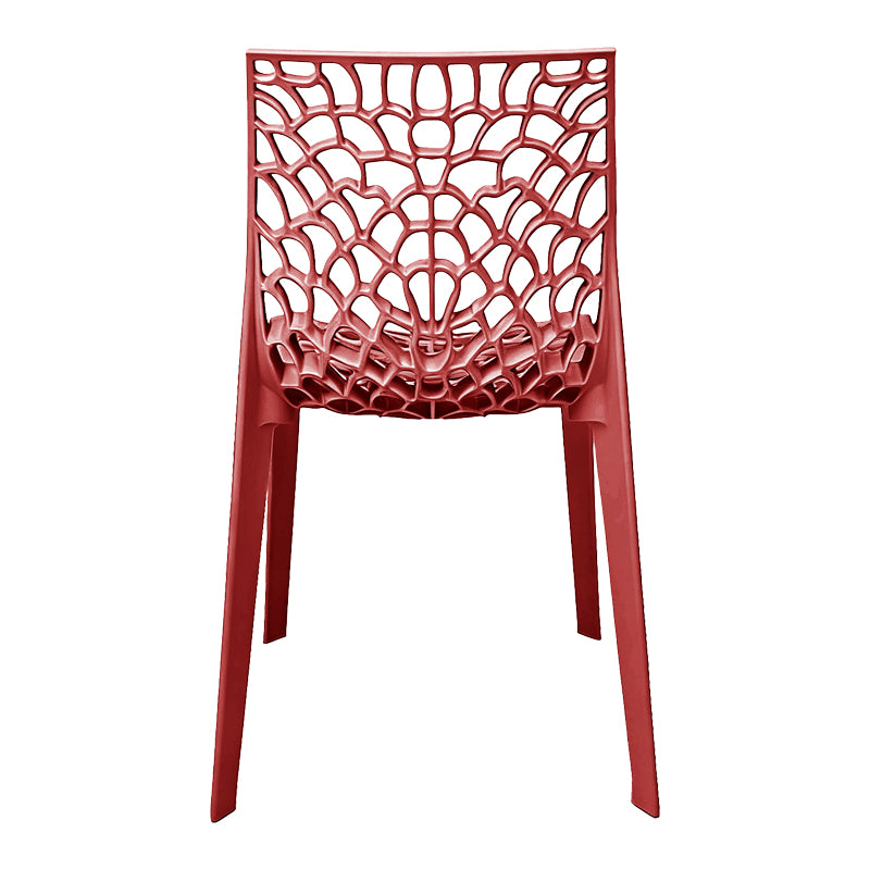 Hush Stackable Chair Bordeaux PP 41x53x80.5