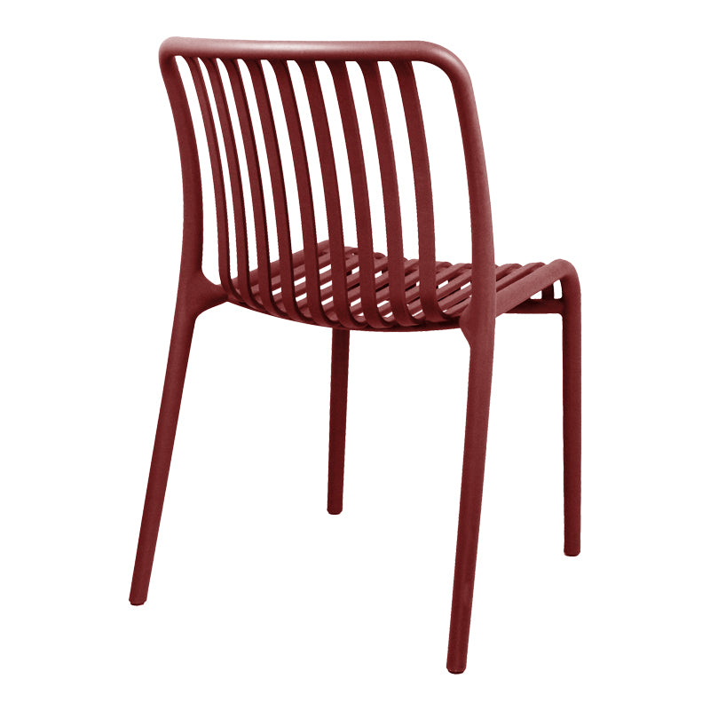 Chair Zoi Stackable Terracotta PP 42x58x79