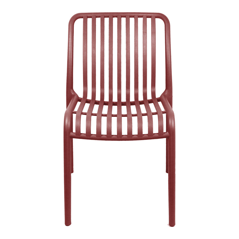 Chair Zoi Stackable Terracotta PP 42x58x79