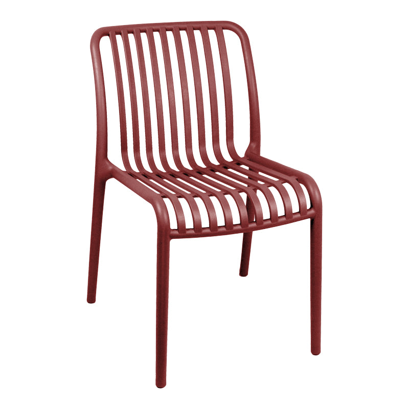 Chair Zoi Stackable Terracotta PP 42x58x79