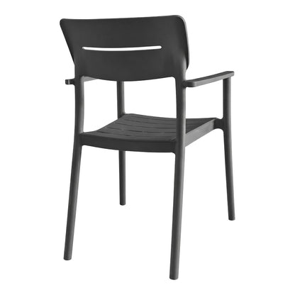 Armchair Pilma Anthracite PP 57x54x82