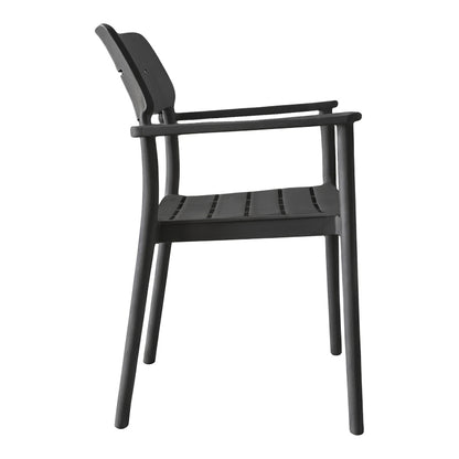 Armchair Pilma Anthracite PP 57x54x82