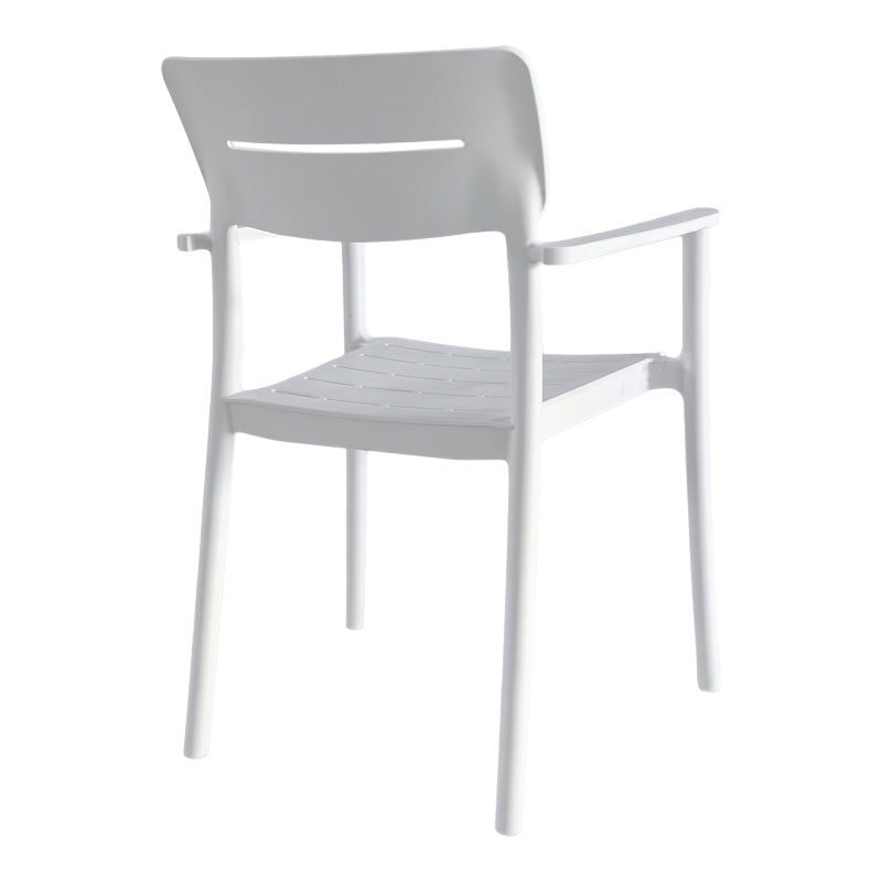 Armchair Pilma White PP 57x54x82