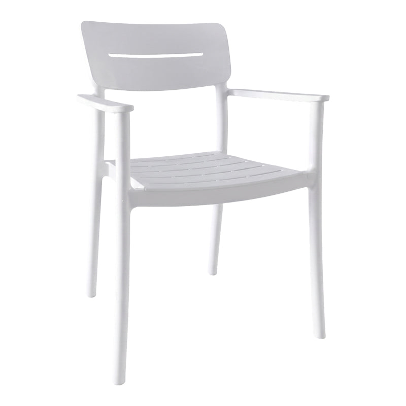 Armchair Pilma White PP 57x54x82
