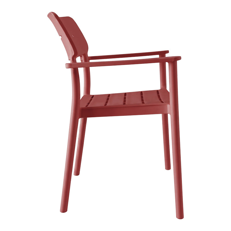 Πολυθρόνα Pilma Terracotta PP 57x54x82