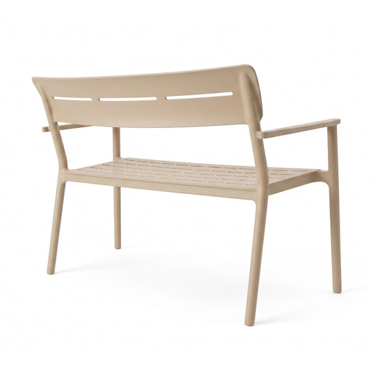 Παγκάκι Διθέσιο Cadrin Cappuccino PP 117x60x83
