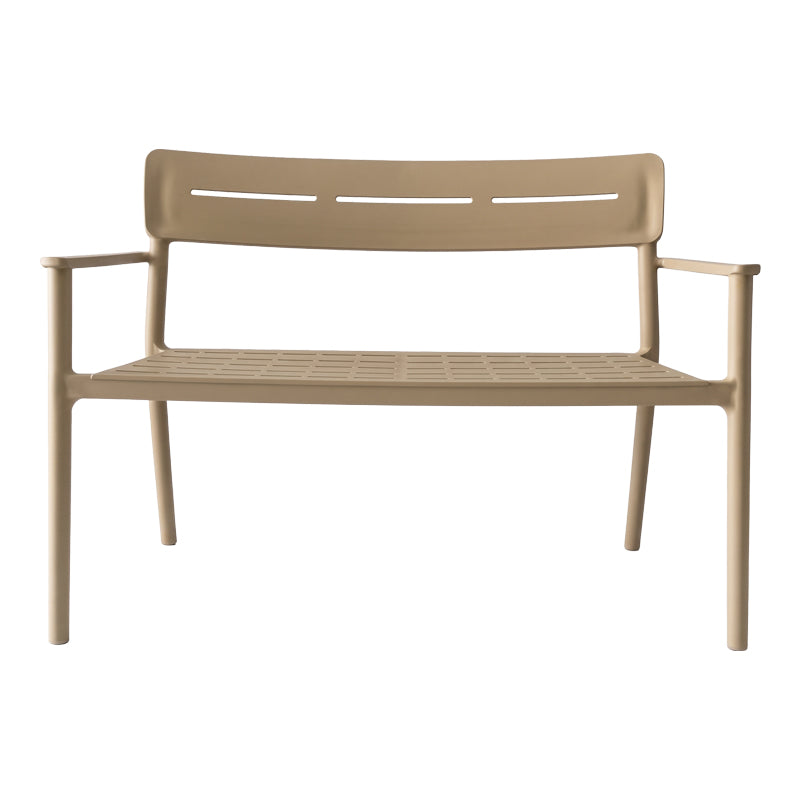 Παγκάκι Διθέσιο Cadrin Cappuccino PP 117x60x83