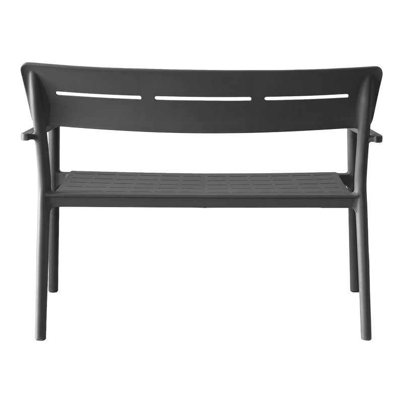 Cadrin 2-Seater Bench Anthracite PP 117x60x83