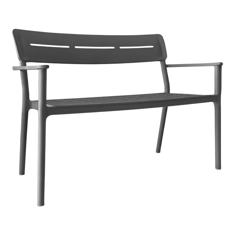 Cadrin 2-Seater Bench Anthracite PP 117x60x83