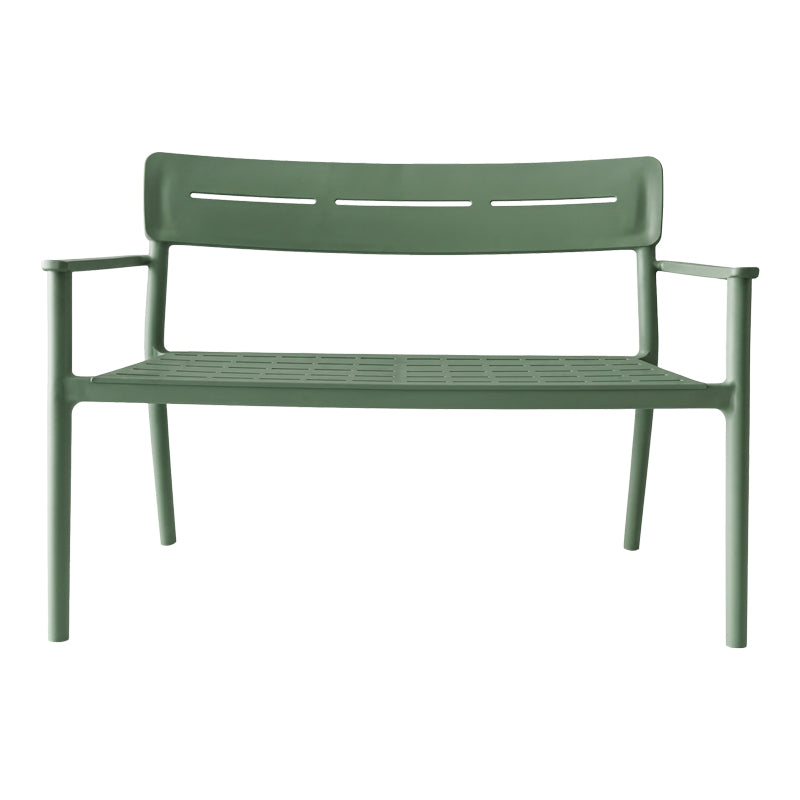 Cadrin 2-Seater Bench Dark Green PP 117x60x83