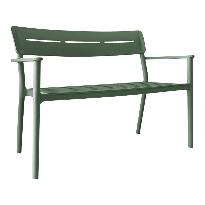 Cadrin 2-Seater Bench Dark Green PP 117x60x83
