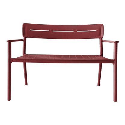 Cadrin Two-Seater Bench Bordeaux PP 117x60x83