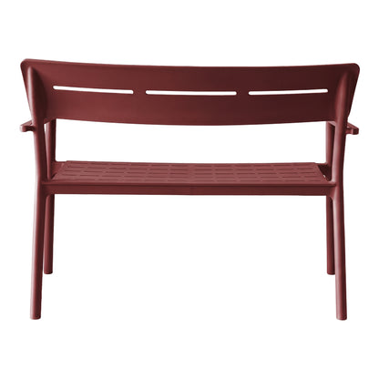 Cadrin Two-Seater Bench Bordeaux PP 117x60x83