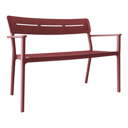 Cadrin Two-Seater Bench Bordeaux PP 117x60x83