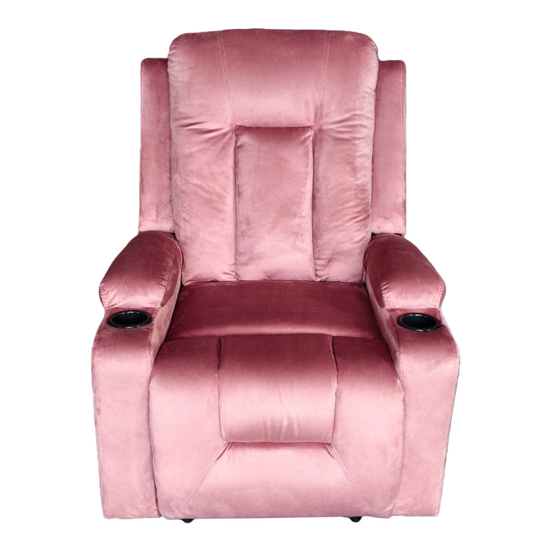 Πολυθρόνα Relax Gessel Βελούδο Σάπιο Μήλο 80x90x98