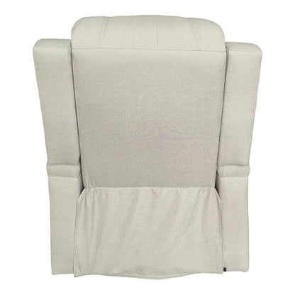 Πολυθρόνα Relax με Μηχανισμό Massage Gessel Μπεζ Ύφασμα 80x90x98