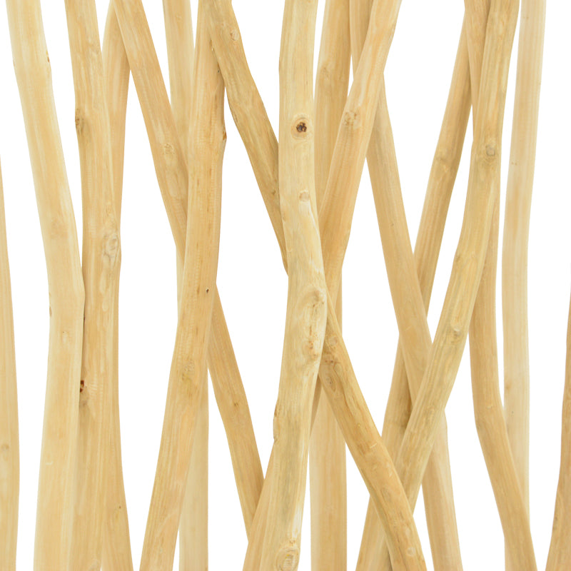 Διακοσμητικό Δαπέδου Jati Teak Ξύλο σε Φυσική Απόχρωση 60x20x190