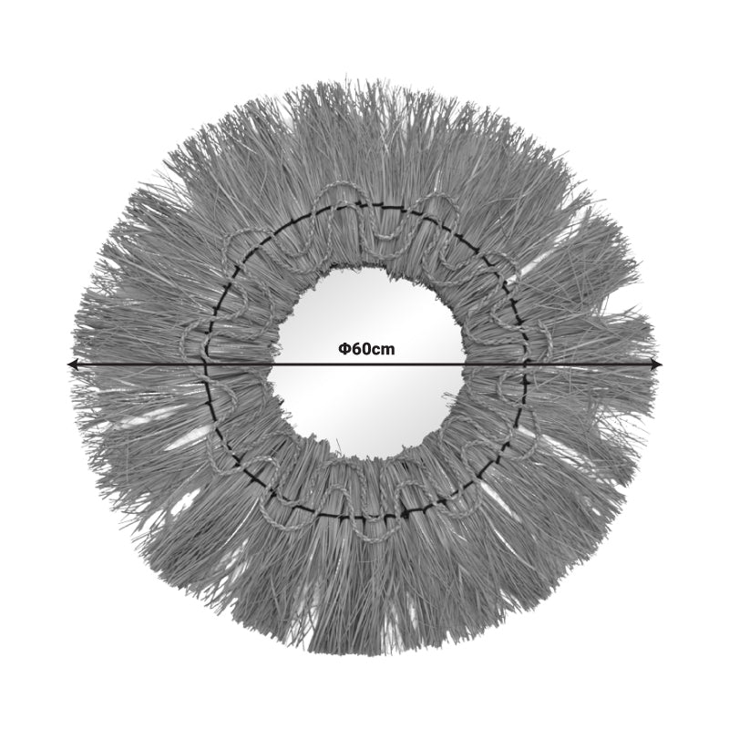 Καθρέπτης Apler Mendong σε Φυσική Απόχρωση Φ60x6
