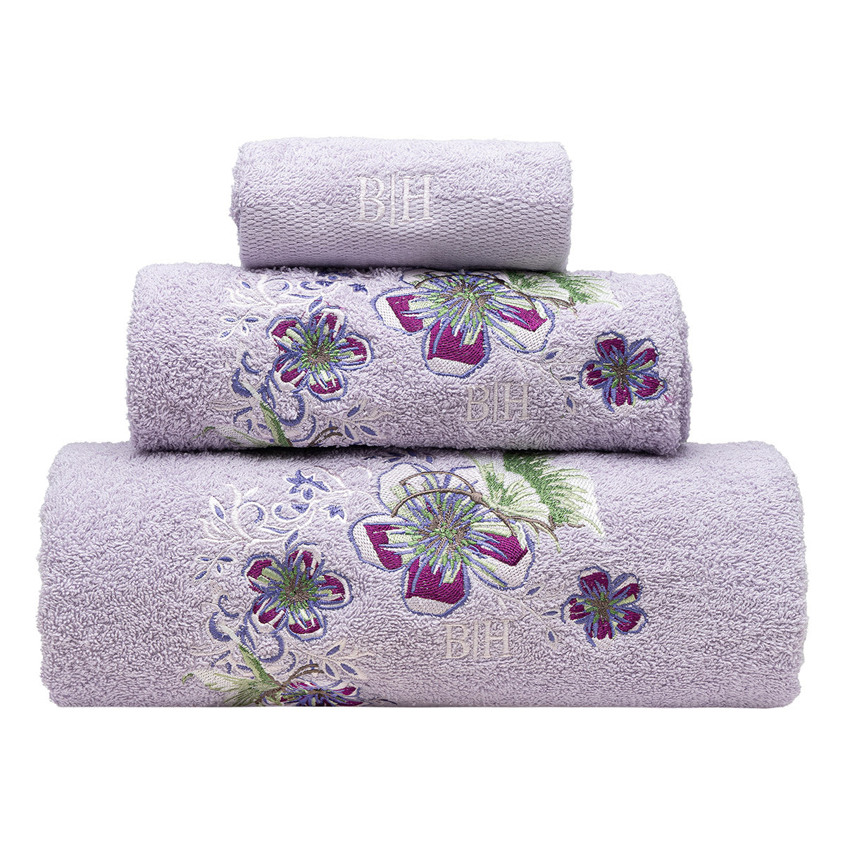 Σετ Πετσέτες Art 3390 Σετ 3 Τμχ Λιλά
