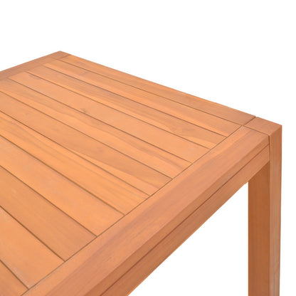 Τραπέζι Vocaly Teak Ξύλο σε Φυσική Απόχρωση 200x100x75