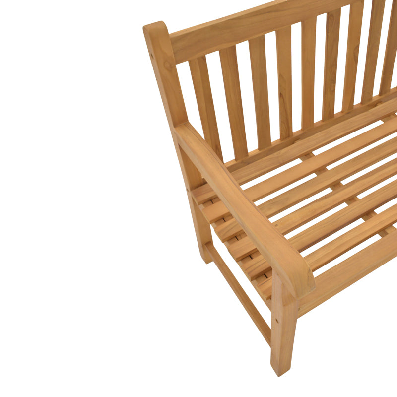 Παγκάκι Nat Teak Ξύλο σε Φυσική Απόχρωση 120x57x96