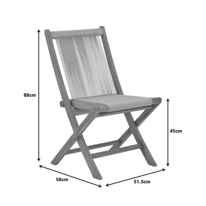 Τραπεζαρία 7 Τεμ Banou-Colen Teak Ξύλο σε Φυσική Απόχρωση Φ150x75