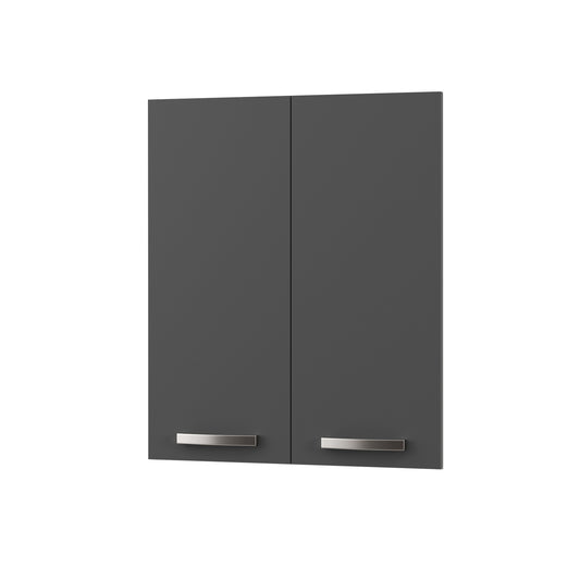 Άνω Πορτάκια Charlotte Γραφίτη 60x71.8x1.6