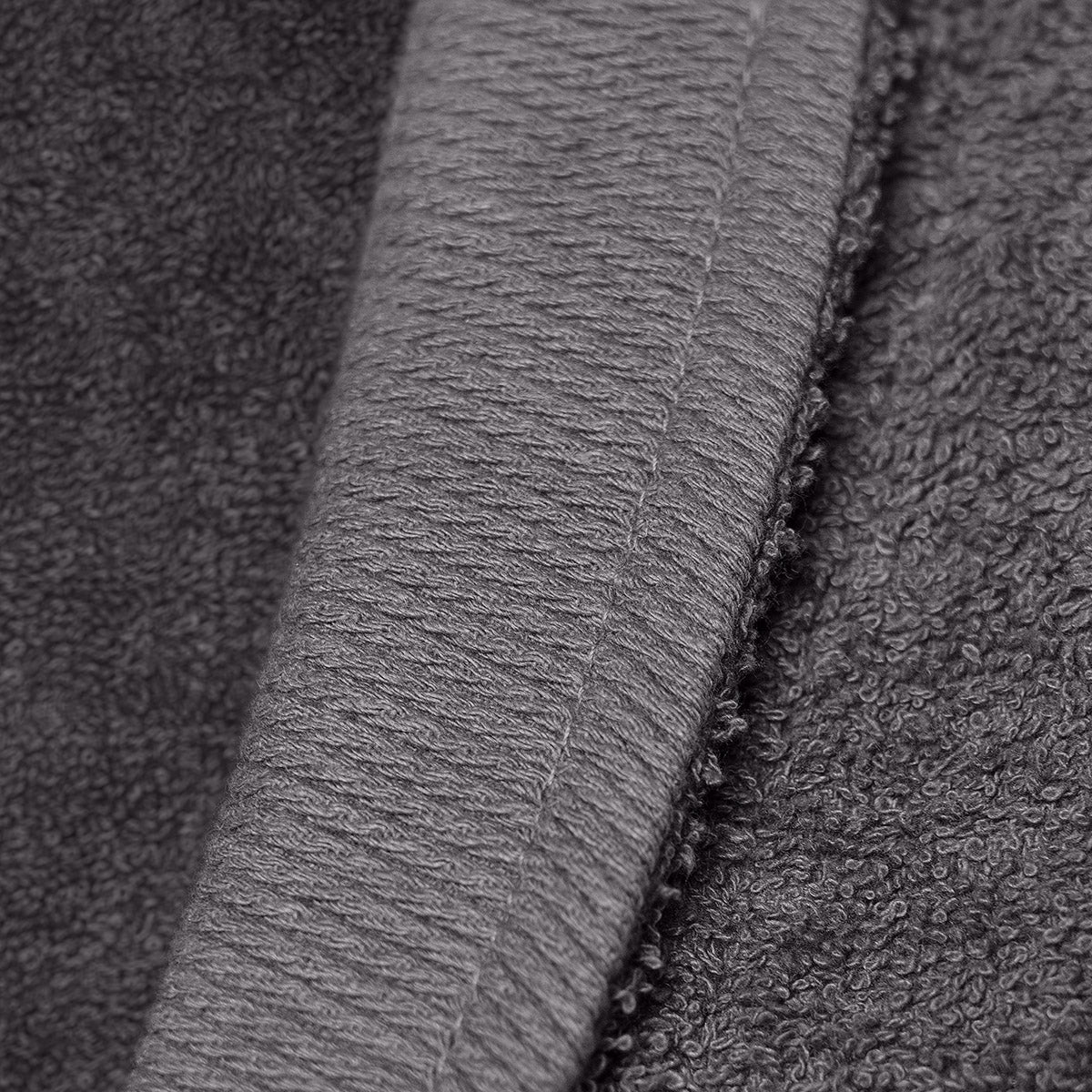 Μπουρνούζι με Γιακά Art 3401 Ανθρακί 2XL