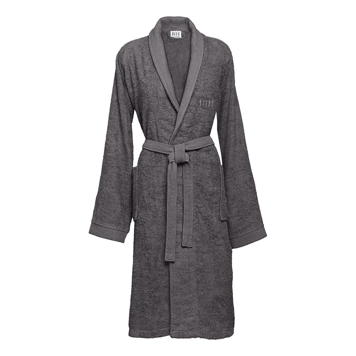 Μπουρνούζι με Γιακά Art 3401 Ανθρακί M