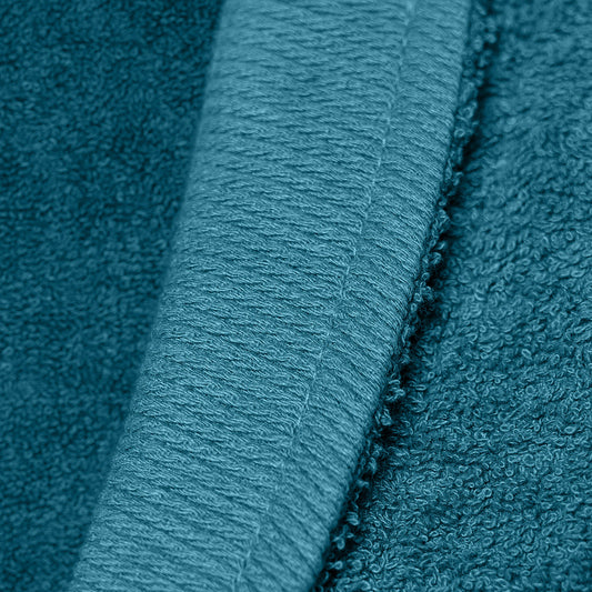 Μπουρνούζι με Γιακά Art 3403 Πετρόλ 2XL