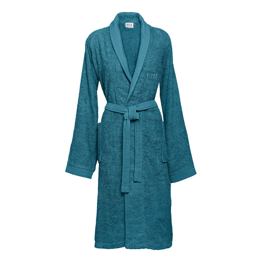 Μπουρνούζι με Γιακά Art 3403 Πετρόλ 2XL