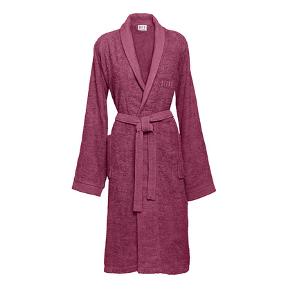 Μπουρνούζι με Γιακά Art 3404 Δαμασκηνί 2XL