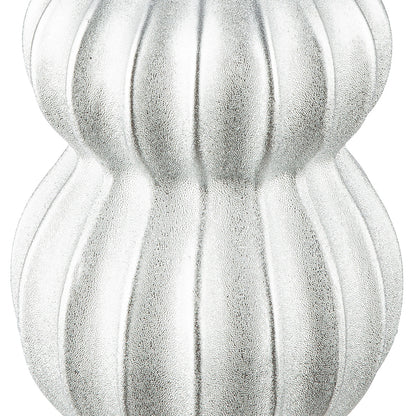 Βάζο Κεραμικό Ασημί Χρώμα 10x10x16