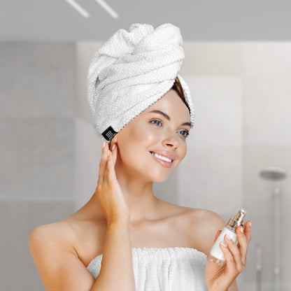 Πετσέτα Μαλλιών Turban Art 3407 Λευκό