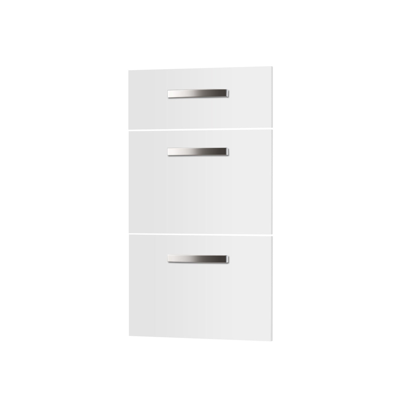 Προσόψεις Συρταρίερας Charlotte Λευκό 40x71.4x1.6