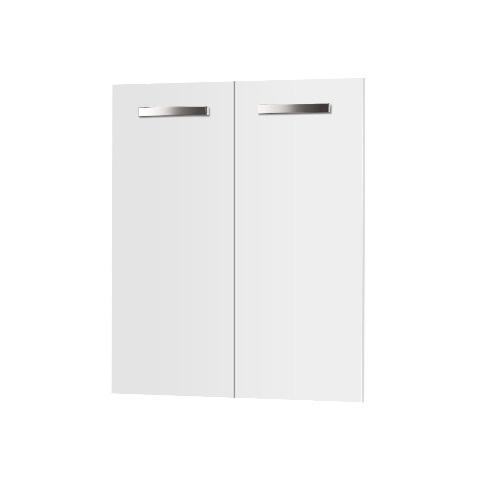 Κάτω Πορτάκια Charlotte Λευκό 60x71.4x1.6