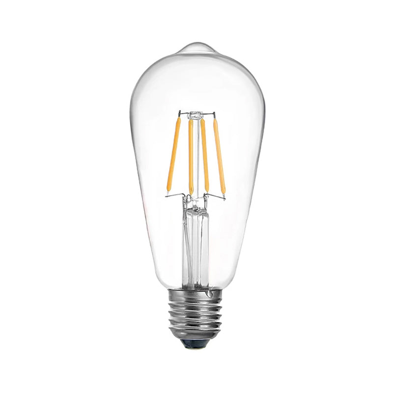 Λαμπτήρας LED ST64 Bulb 4W 3000K E27 Clear