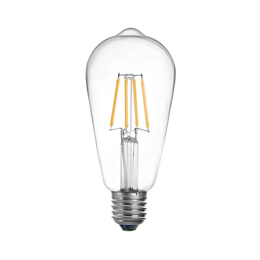 Λαμπτήρας LED ST64 Bulb 4W 3000K E27 Clear