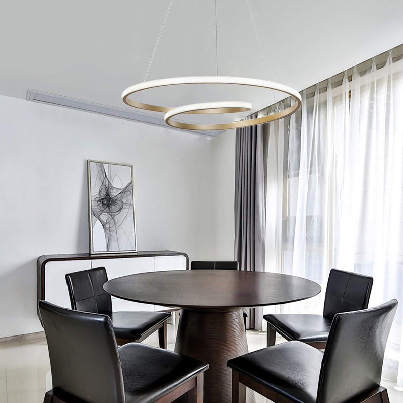 Φωτιστικό Οροφής Rexon LED Μέταλλο Χρυσό Φ49x12